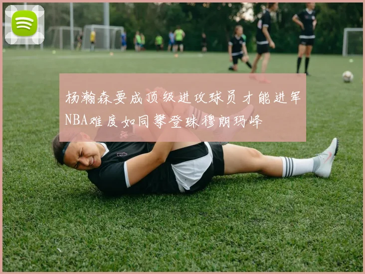 杨瀚森要成顶级进攻球员才能进军NBA难度如同攀登珠穆朗玛峰